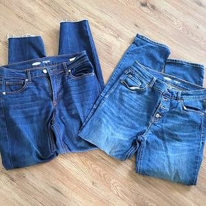 Lot old navy power jeans size 2